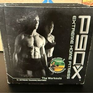 P90X Extreme Home Fitness DVD Set - Black
